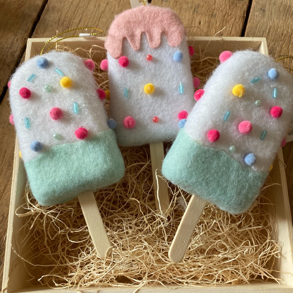 Target | 3 pck Popsicle Christmas Ornaments